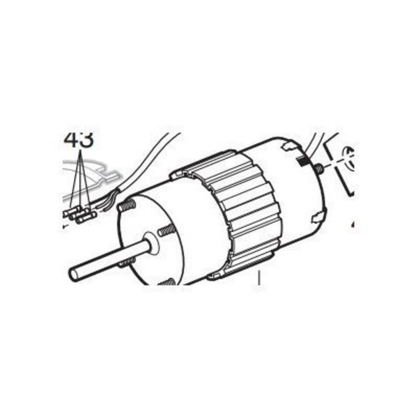 Allegro Industries Motor High Output, 950953 9509-53